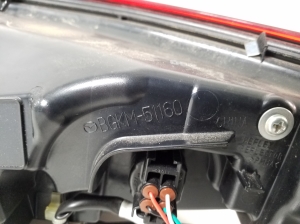 Mazda 3 IV (2019–2026) Eckleuchte hinten BGKM51160 - 4