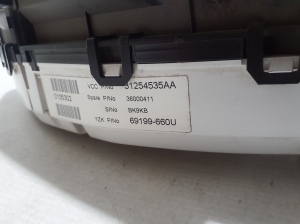   Kombiinstrument  - 31254535 