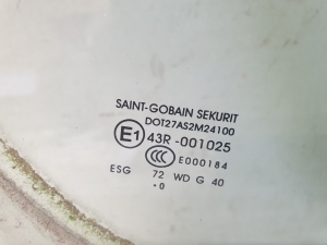 Mercedes Benz Sprinter /906/ (2006–2018) Esiukse klaas 43R001025 - 2