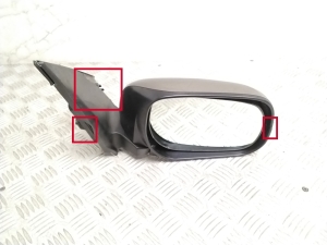 TOYOTA RAV 4 A3 (2005–2012) Außenspiegel und seine Teile E4022329 - 11