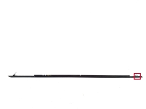 Mazda 3 IV (2019–2026) Esiukse klaasi välimine liist BCJH50650G - 2