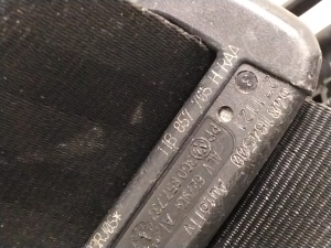 AUDI Q4 e-tron I (2021–2026) Eesmine turvavöö 11B857705H - 3