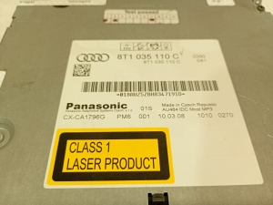 AUDI A4 B8 (2007–2016) Autoraadio 8T1035110C - 3