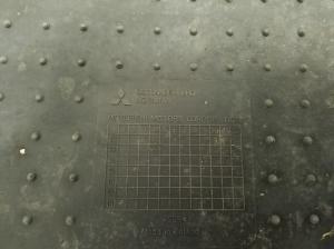 Mitsubishi Outlander (2012–2021) Floor mats MZ314649 - 3