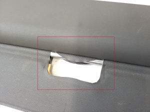 BMW X3 E83 (2003–2010) Parcel shelf 3415310 - 4