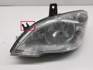 Mercedes Benz Vito W639 (2003–2014) Headlight A6398201861 - 5