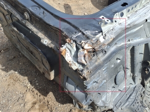 Porsche Cayenne (92A) (2017–2026) Eesmine tugijalg 9A7805152Y - 2