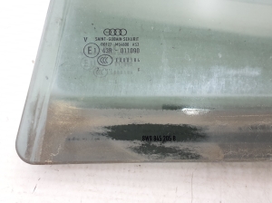 AUDI A4 B9 (2015–2026) Rear side door glass 8W9845205B - 2