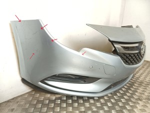 Opel Astra K (2015–2021) Front bumper 39052730 - 6