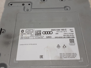 AUDI A4 B9 (2015–2026) Audio, Video, Navigation 8W0035193C - 2