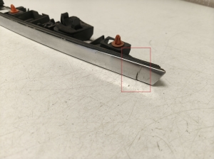 Mercedes Benz C-Class 204 (2007–2014) Numbrimärgi valgustuse korpus A2047400793 - 3