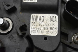 AUDI A1 8X (2010–2018) Generaator 03L903023K - 3
