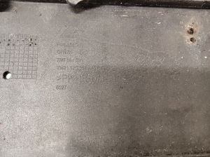 Seat Alhambra (1996–2010) Front bumper 7M7807221 - 4