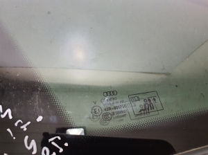 AUDI A4 B9 (2015–2026) Seitenscheibe hinten (Karosserie) 8W9845299L - 3