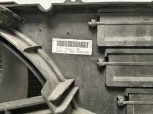 Land Rover Evoque (2011–2018) Radiator set and its parts 6G918005AD - 10