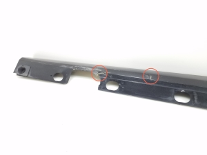 Mercedes Benz S-Class 221 (2005–2013) Schwellerverkleidung außen A2216900340 - 2