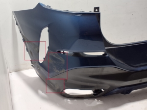 BMW X6 G06 / F96 (2019–2026) Aizmugurējais bamperis 8099211 - 3