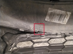 VOLVO V40 (2012–2019) Front bumper 31353310 - 14