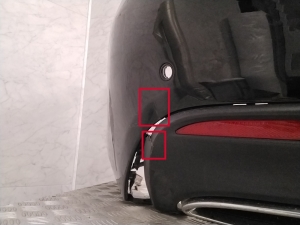 Mercedes Benz GLS 166 (2015–2019) Heckstoßstange A1668853900 - 5