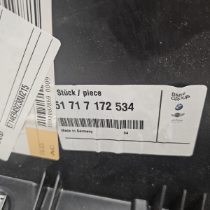 Front wheel arch liner, front section - 51717172534