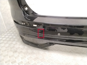 VOLVO XC60 (2017–2026) Aizmugurējais bamperis 31425198 - 4