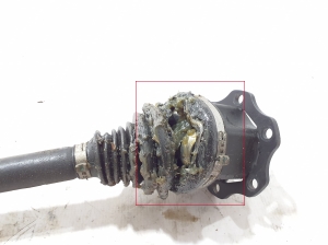 Porsche Cayenne (92A) (2017–2026) Front drive shaft and its parts 4M4407271L - 3