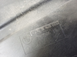 BMW X3 E83 (2003–2010) Spare wheel insert 3428665 - 2