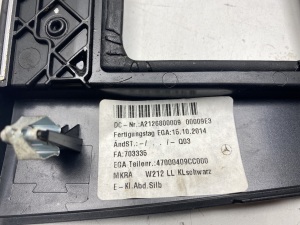 Mercedes Benz E-Class W212 (2009–2015) Käigukangi viimistlus A2126800009 - 4