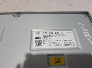 Porsche Cayenne (92A) (2017–2026) Audio amplifier 976035223G - 4
