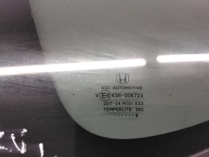 Honda CR-V (2012–2016) Aizmugurējā spārna sānu stikls 73561SWAA11 - 4