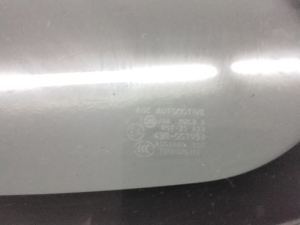 Mitsubishi Outlander (2012–2021) Vitre de custode arrière 6121A503 - 4