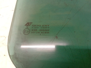 Seat Alhambra (1996–2010) Türscheibe hinten 43R000002 - 2