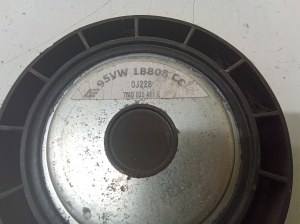 Seat Alhambra (1996–2010) Front door speaker 7M0035411E - 3