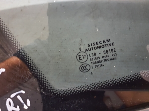 Rear quarter glass - 9Y0845317CE