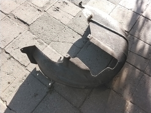 Volkswagen ID.3 C (2019–2026) Rear wheel arch liner 10A810972 - 2