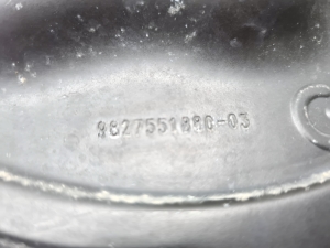 Opel Corsa F (2019–2026) Hinterradnabe 9828723880 - 3