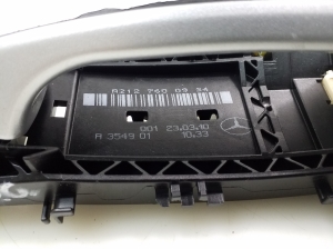Mercedes Benz E-Class W212 (2009–2015) Front door external opening handle and its details A2047600270 - 3