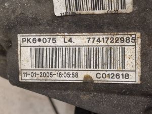 RENAULT Trafic II (2001–2014) Käigukast 7741722985 - 2