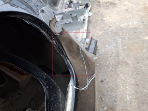 Porsche Cayenne (92A) (2017–2026) Tagumine poritiib ja selle osad PAB809036A - 4
