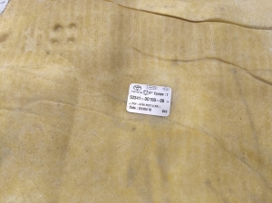 TOYOTA Yaris (2011–2020) Hood sound insulation 533410D150 - 6