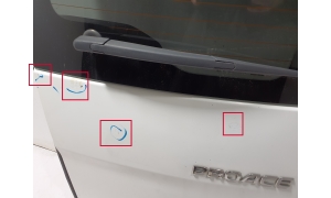 TOYOTA ProAce (2016–2026) Rear cargo door SU001A4546 - 3
