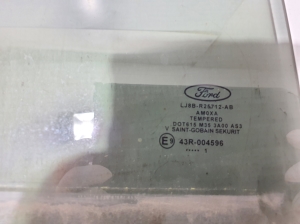   Türscheibe hinten  - LJ8BR25712AB 