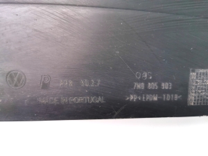 Volkswagen Sharan (2010–2026) Priekšējā bampera apakšējais spoileris 7N0805903 - 2