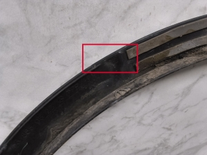 Mercedes Benz GLC-Class 253 (2015–2019) Front fender trim (flare) A2538850622 - 5