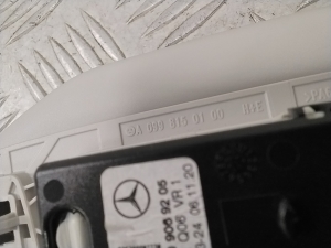 Mercedes Benz C-Class 205 (2014–2021) Katuse sisemine käepide A0998150100 - 2