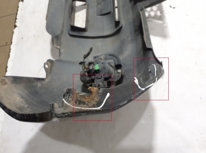 NISSAN X-Trail T30 (2001–2007) Priekšējais bamperis 62022EQ025 - 2