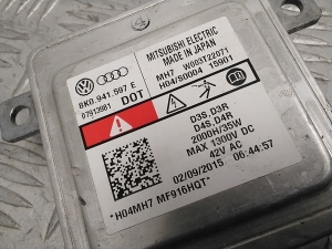 AUDI A4 B9 (2015–2026) Xenon headlight control unit 8KO941597E - 4