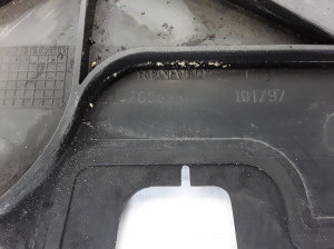 RENAULT Fluence (2009–2017) Luftleitblech für den Kühler 214769683R - 2