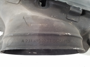 Mercedes Benz SL-Class 231 (2012–2017) Endrohrblende A2314900227 - 2