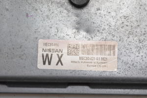 NISSAN Qashqai+2 (2007–2013) Engine control unit MEC93890 - 2